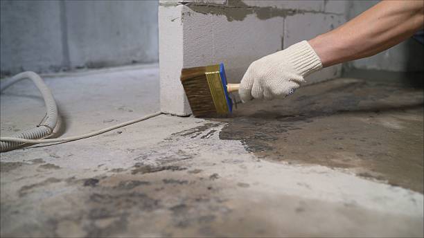 Crawl space vapor barrier installation in Glencoe, AL